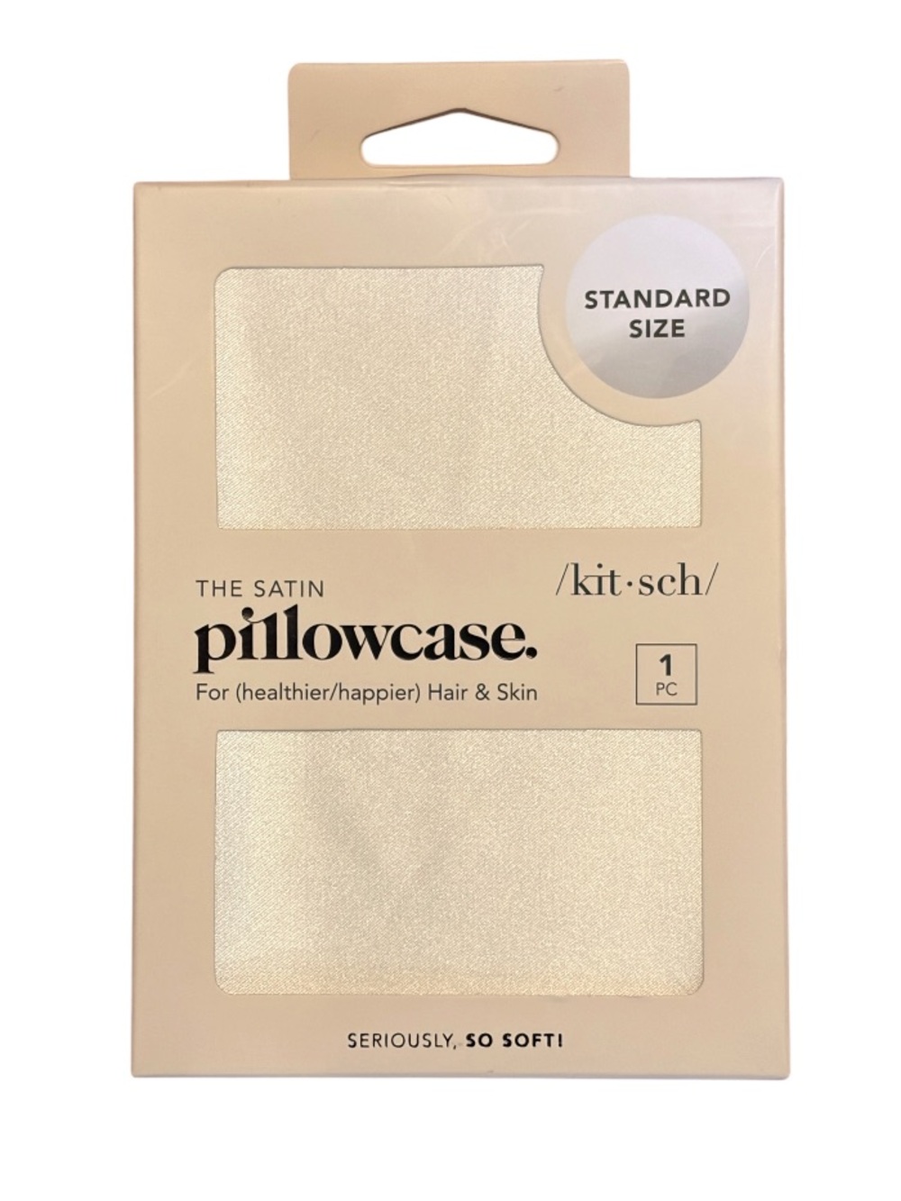 Kitsch Satin Pillowcase - Ivory